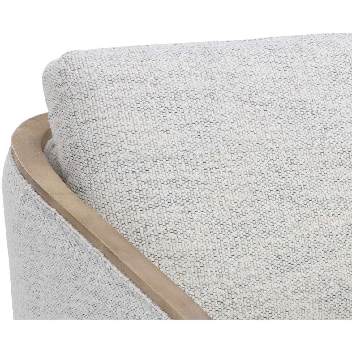 Tasia Merino Cotton Swivel Lounge Chair